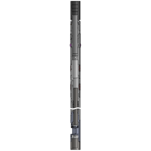 Клапан-отсекатель управляемый спускаемый на тросе